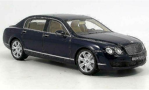 Bentley Continental berline 1/18 Minichamps Flying spur blu 2006 modellini auto