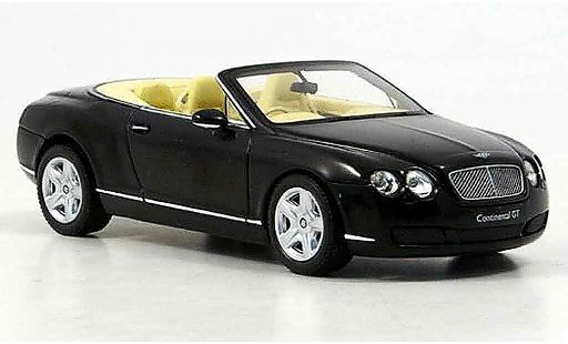 Bentley Continental GTC 1/43 Minichamps nero 2006 modellini auto