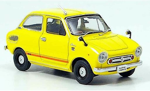 Suzuki Fronte SS 1/43 Ebbro giallo 1968 modellini auto