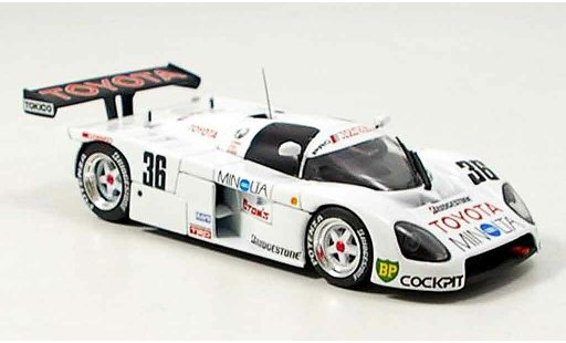 Toyota 88C Base 1/43 Ebbro toms test car no.36 modellini auto