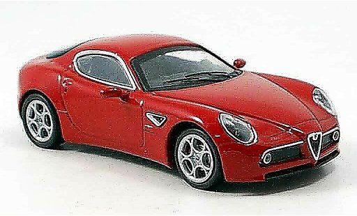 Alfa Romeo 8C competizione 1/43 M4 rosso 2007 modellini auto
