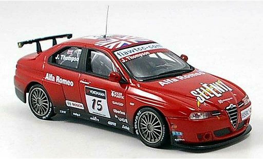 Alfa Romeo 156 gta 1/43 M4 WTCC No. 15 J. Thompson WTCC 2007 modellini auto
