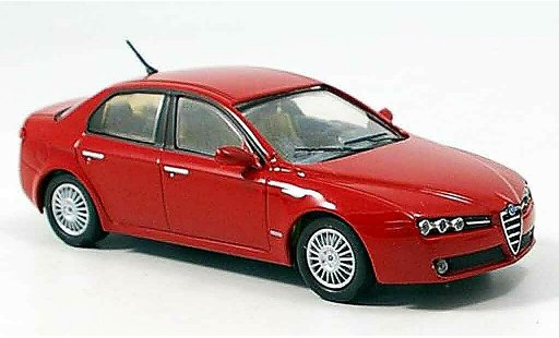 Alfa Romeo 159 berlina 1/43 M4 rosso 2005 modellini auto