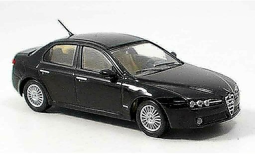 Alfa Romeo 159 berlina 1/43 M4 nero 2005 modellini auto