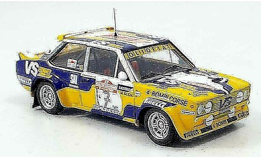 Fiat 131 Abarth 1/43 Trofeu Kivimaki Rally San Remo 1980 modellini auto