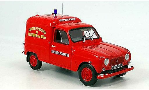 Renault 4 F4 1/18 Norev F pompier frankreich 1965 modellini auto
