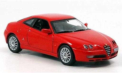 Alfa Romeo GTV v6 3.2 1/43 Norev V rosso 2003 modellini auto