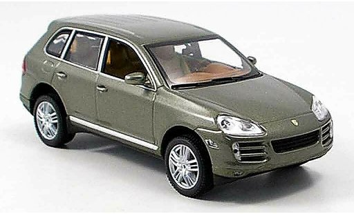 Porsche Cayenne S 1/43 Minichamps verde modellini auto