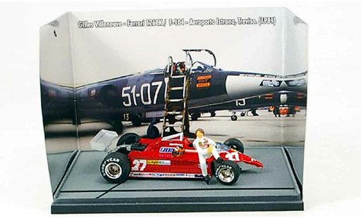 Ferrari 126 CK 1/43 Brumm turbo villeneuve starfighter duell modellini auto