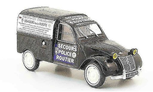 Citroen 2CV police 1/43 IXO furgoneente secours routier modellini auto