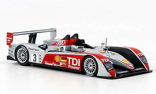 Audi R10 course 1/43 Minichamps 2007 Sport Le Mans 2007 modellini auto