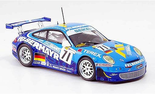 Porsche 911 GT3 RSR 1/43 Minichamps 2007 Seikel Motorsport Le Mans modellini auto