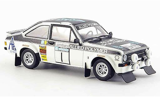 Ford Escort RS 1800 1/43 Minichamps vincitore RAC Rally 1975 MK2 modellini auto