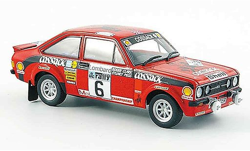 Ford Escort RS 1800 1/43 Minichamps No.6 vincitore RAC Rally 1976 MK2 modellini auto