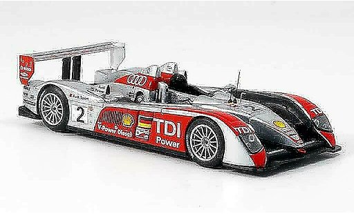 Audi R10 course 1/43 IXO 2007 No.2 Le Mans 2007 modellini auto