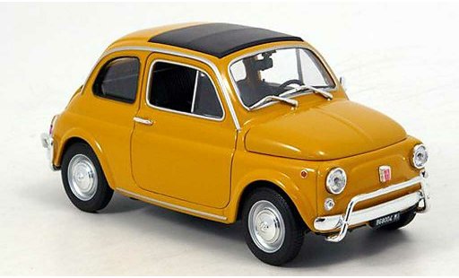 Fiat 500 Nuova 1/18 Welly ocker 1957 modellini auto