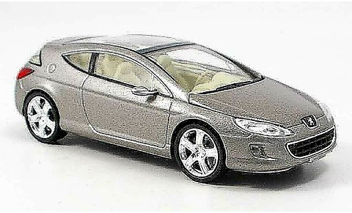 Peugeot 407 Elixir 1/43 Norev grigio concept modellini auto