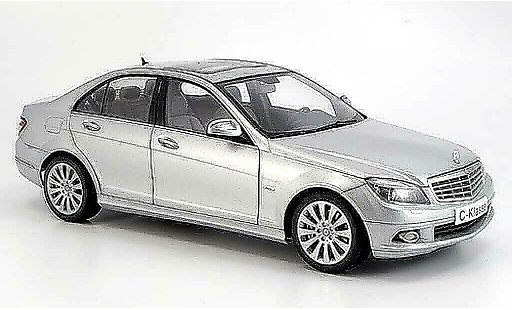 Mercedes Classe C Base 1/18 Autoart berline (w 204) elegance grigio modellini auto