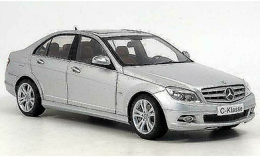 Mercedes Classe C Base 1/18 Autoart berline (w 204) avantgarde grigio modellini auto