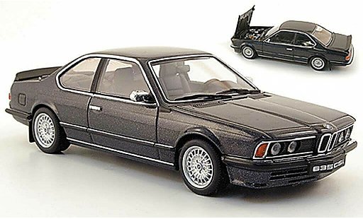 Bmw 635 CSi 1/43 Autoart antracite modellini auto