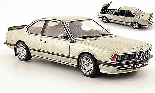 Bmw 635 CSi 1/43 Autoart beige modellini auto