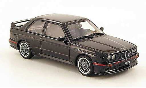 Bmw M3 evo 2 1/43 Autoart E30 Evolution nero 1990 modellini auto