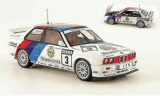 Bmw M3 dtm 1/43 Autoart E30 No.3 J.Cecotto 1991 modellini auto