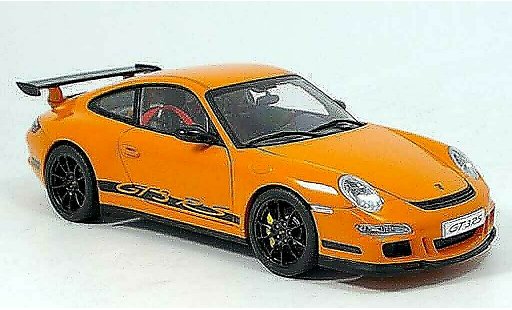 Porsche 911 GT3 RS 1/18 Autoart 2006 orange-nero modellini auto