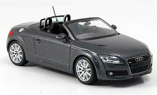 Audi TT roadster 1/43 Minichamps grigio 2007 modellini auto