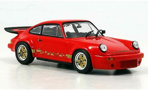 Porsche 911 RS 1/43 Minichamps Carrera 3.0 rosso modellini auto