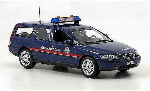 Volvo V70 Base 1/43 Minichamps Grenzwache (CH) 1998 modellini auto