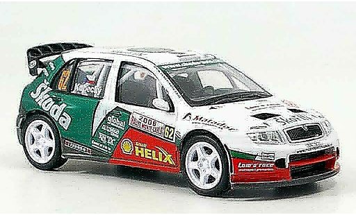 Skoda Fabia WRC 1/43 Abrex evo ii no.62 kopecky modellini auto