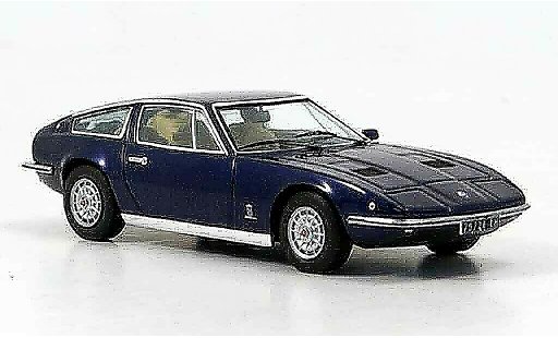 Maserati Indy Base 1/43 IXO blu 1972 modellini auto