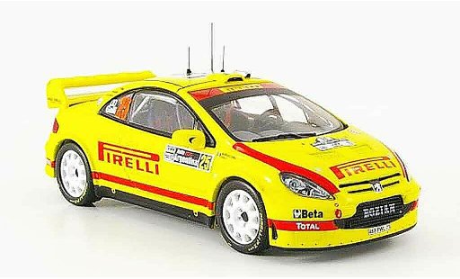 Peugeot 307 WRC 1/43 IXO no.25 pirelli rallye argentine 2006 modellini auto