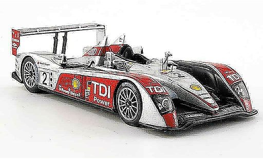 Audi R10 course 1/43 Spark 2007 TDI Sport No.2 24h Le Mans modellini auto