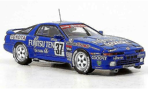 Toyota Supra Super GT 1/43 Ebbro fujitsu blue no.37 modellini auto