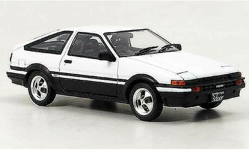 Toyota Trueno AE86 1/43 Ebbro ae 86 bianco modellini auto