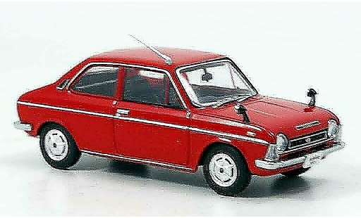 Subaru FF Base 1/43 Ebbro 1 1100 rosso 1969 modellini auto