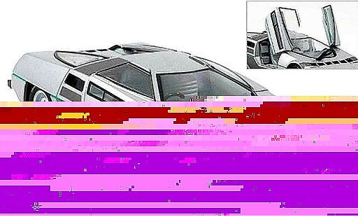 Dome Zero Coupe 1/43 Ebbro grigio metallisee 1978 modellini auto