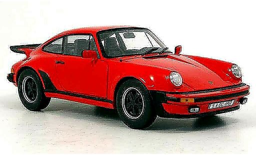 Porsche 911 Turbo 1/18 Norev 3l rosso 1975 modellini auto