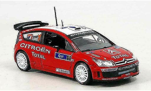 Citroen C4 WRC 2007 1/43 Norev tour de course loeb elena modellini auto