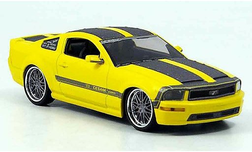 Ford Mustang Cesam 1/43 Norev giallo grigio by Parotech modellini auto