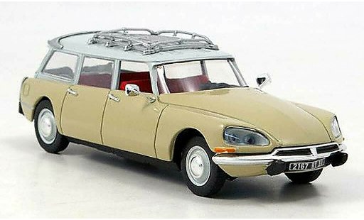 Citroen DS 23 1/43 Norev Station wagon beige/bianco 1974 modellini auto