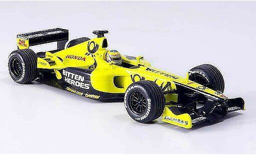 Honda F1 Base 1/43 Minichamps Jordan MP4 5 Takuma Sato Testing Barcelona 2002 modellini auto
