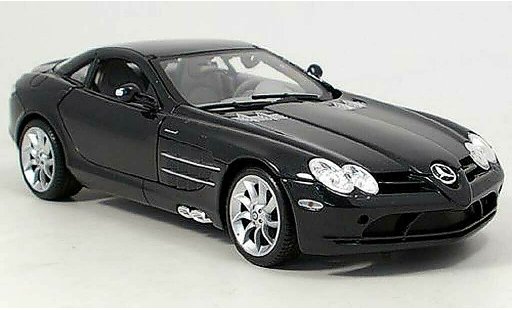 Mercedes SLR Base 1/18 Maisto mclaren noir 2003 modellini auto