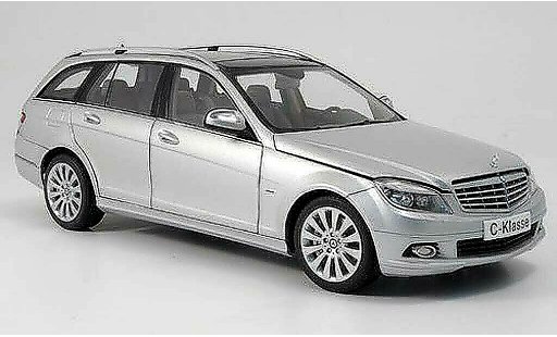 Mercedes Classe C T-Modell 1/18 Autoart break grigio elegance modellini auto