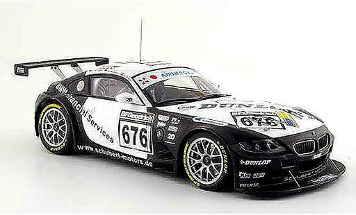 Bmw Z4 course 1/18 Autoart E85 coupe no.676 langstreckenpokal nurburgring 2006 modellini auto
