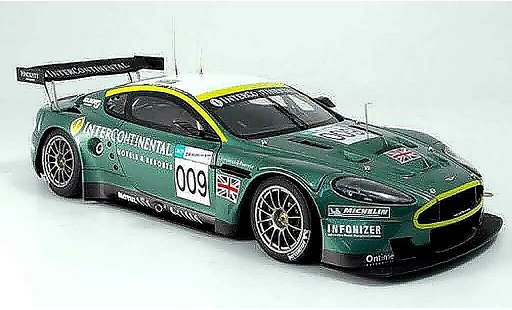 Aston Martin DBR9 gt1 1/18 Autoart no.009 klassenvincitore le mans 2007 modellini auto