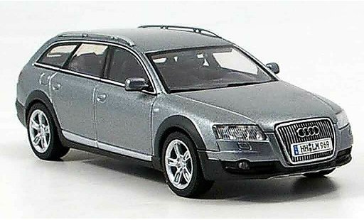 Audi A6 allroad 1/43 Autoart quattro grigio metallisee modellini auto