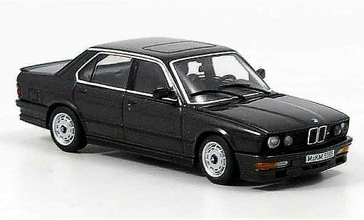 Bmw 535 berline 1/43 Autoart i (E 28) nero 1985 modellini auto